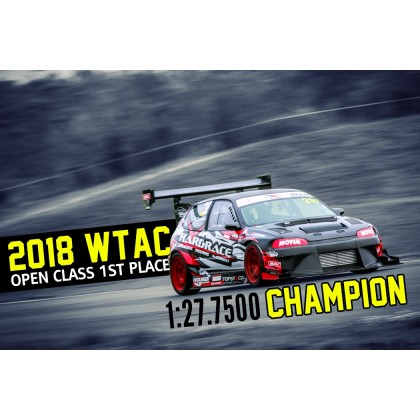 World Time Attack 2018 Open Class Champion!